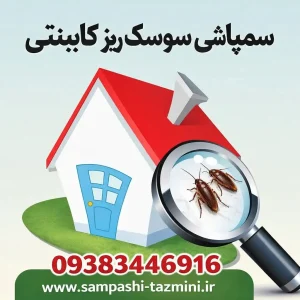 سمپاشی سوسک ریز کابینتی